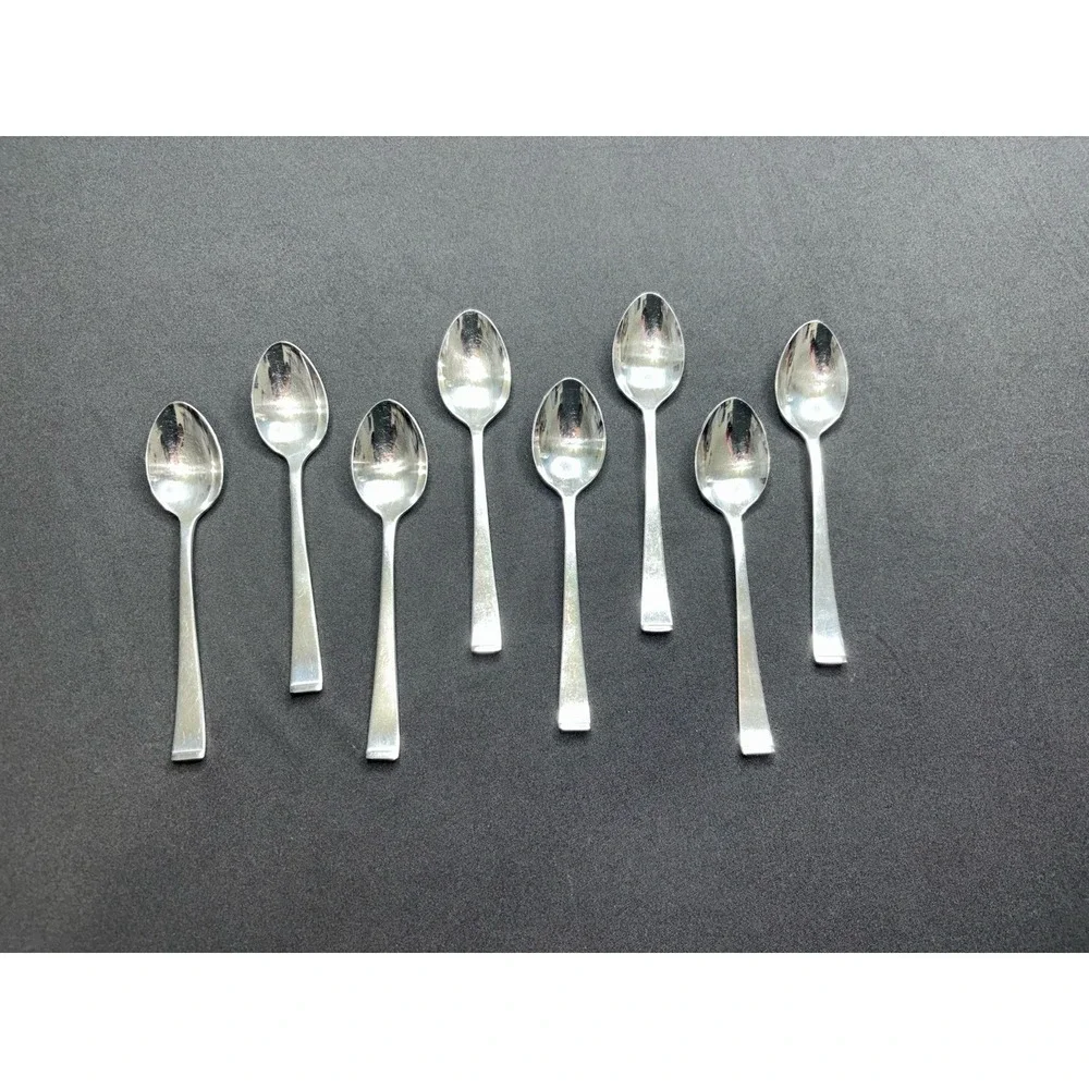 Wallace 18/8 Georgetown Stainless Steel 8 Teaspoons 6